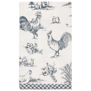 Textilné obrúsky Chicken farm blue - 40 * 40 cm - 6ks