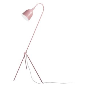 Ružová stojaca lampa v retro dizajne Fifty