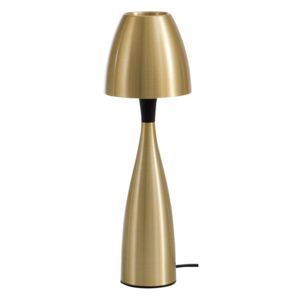 V mosadznej farbe stolná LED lampa Anemon 38,9 cm