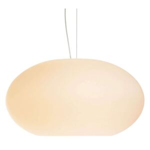 Casablanca Aih – závesná lampa 38 cm krémová matná