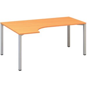 Rohový písací stôl CLASSIC B, ľavý, dezén buk