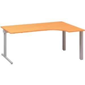 Rohový písací stôl CLASSIC C, pravý, dezén buk