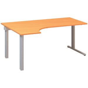 Rohový písací stôl CLASSIC C, ľavý, dezén buk