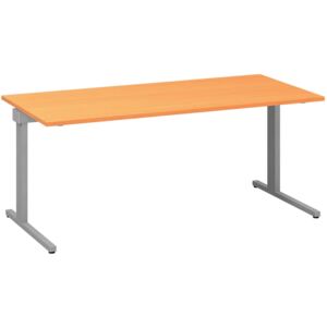 Kancelársky písací stôl CLASSIC C, 1800 x 800 mm, dezén buk