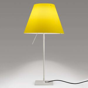 Luceplan Costanza – stolná LED lampa žltá