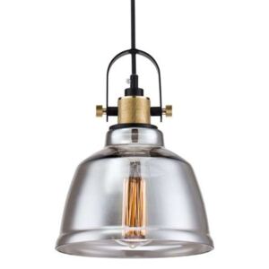 Irving – vintage závesná lampa zo skla