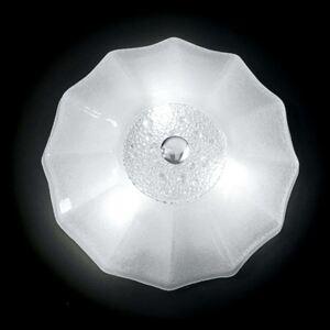Biele stropné svietidlo Monja, 50 cm