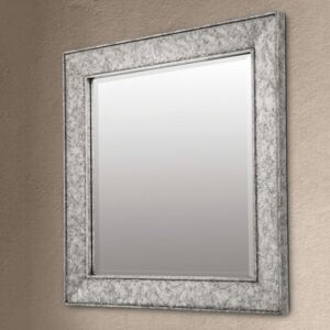 Zrkadlo Sverre štvorcové starožitné striebro
