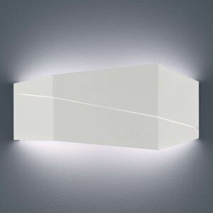 Moderné nástenné LED svetlo Zorro biele matné 40cm