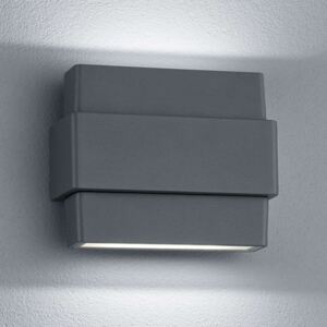 Vonkajšie nástenné LED svietidlo Padma antracit