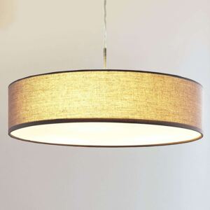Závesná lampa Sebatin E27 LED 50 cm sivá