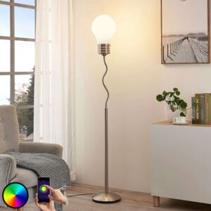 Lindby Smart LED-RGB stojaca lampa Mena