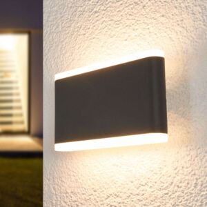 Vonkajšie nástenné LED svietidlo Vaiana 17,5 cm