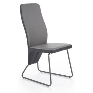 Jedálenská stolička K300 Halmar Čierna / sivá