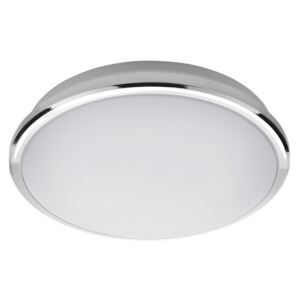 Silver AU460 stropné LED svietidlo 10W, 230V, priemer 28cm, denná biela, chróm