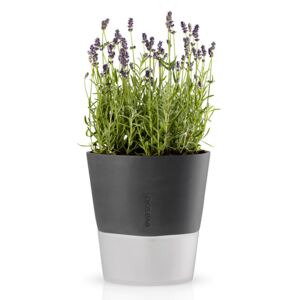 Samozavlažovací kvetináč sivá OE 20,5 cm, Eva Solo