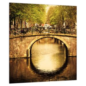 Obraz Amsterdamu (30x30 cm)