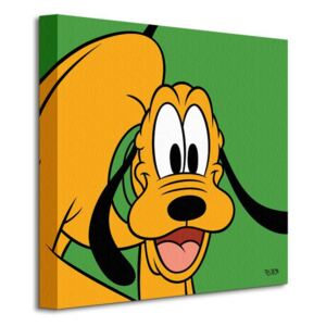 Obraz na plátne Disney Pluto (Green) 40x40 WDC95197