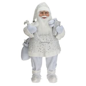 Santa Claus – biely 80 cm