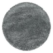 Ayyildiz koberce Kusový koberec Fluffy Shaggy 3500 light grey kruh - 120x120 (priemer) kruh cm