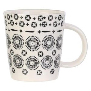 Hrnček na čaj "motív mirage", keramika gres 9.2x12.5x8.5cm, 250ml, 2 varianty (KA4246 25cl mirage mug, 2- times assorted)