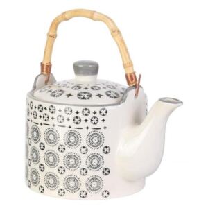 Čajník "motív mirage", keramika gres, 850ml, 2 varianty (KA4251 teapot 85cl mirage, 2- times assorted)