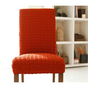 Komashop Návlek na stoličku PETRA Farba: oranžová