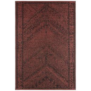 Bougari - Hanse Home koberce Kusový koberec Jaffa 104050 Red/Terra/Black - 70x140 cm