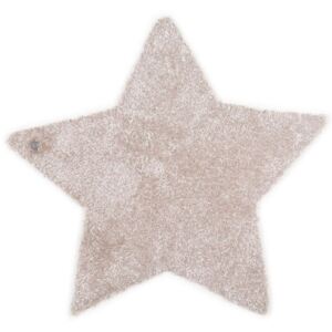 Koberec SOFT STAR béžový - 100x100 cm