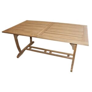 TECTONA - drevený rozkladací teakový stôl 180 / 240x100 cm - Doppler