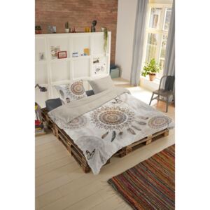 Home obojstranné flanelové posteľné obliečky Hip Alani 140x200 / 220cm