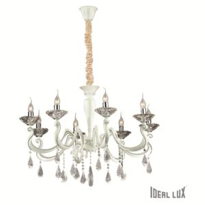Závesné svietidlo - luster Ideal lux CANDIDO 067889 - biela