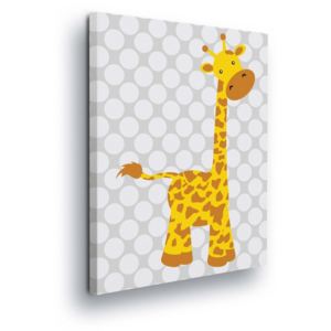GLIX Obraz na plátne - Cartoon Giraffe 80x60 cm