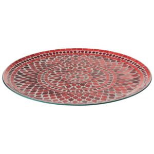 Misa červená mozaiková keramická 2ks set DARING MARSALA
