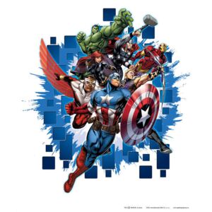 AG Design Avengers - nálepka na stenu 65x85 cm