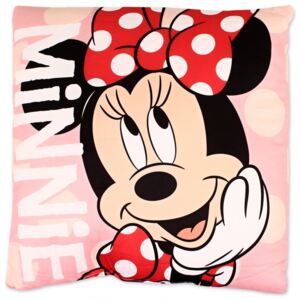 Setino · Vankúš Minnie Mouse s mašľou - Disney - 40 x 40 cm