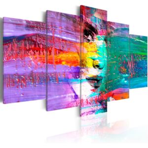 Obraz na plátne - Colourful Sensuality 100x50 cm