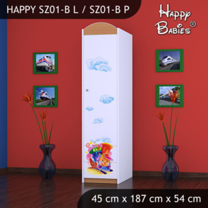 Skriňa Happy Buk SZ01-B