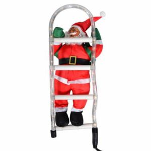 Santa Claus na rebríku