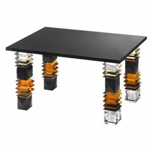 Stôl konferenčný FABLE krištáľ L70x45cm, H40cm