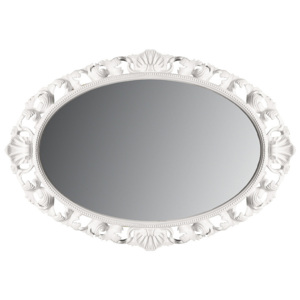Zrkadlo MINOR, 77x110x5, biela
