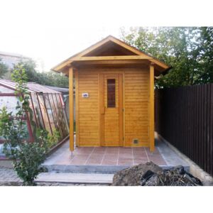 Vonkajšia sauna Ampere 210x180