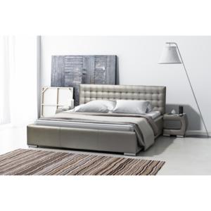 Čalúnená posteľ PORTO + matrac COMFORT, 160x200, madryt 120