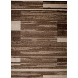 Kusový koberec Pruhy hnedý, Velikosti 60x100cm