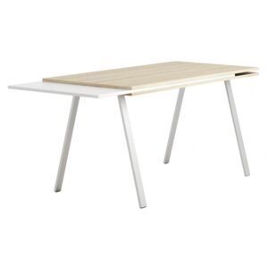 PLAN Pracovný stôl BOARDS wood, dub prírodný, 1400 x 750 mm
