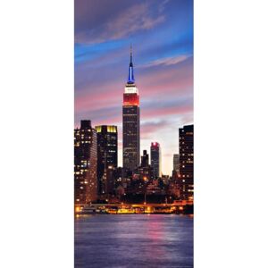 Fototapeta na dvere - New York sunset Vliesová tapeta