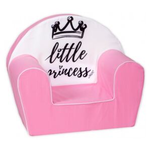 Delsit Detské kresielko, pohovka LUX Little Princess, rúžové