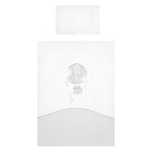 3-dielne posteľné obliečky Belisima Ballons 90/120 sivé, Vhodnosť: Pre všetkých