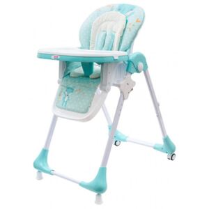 Jedálenská stolička NEW BABY Minty Fox - ekokoža a vložka pre bábätká, Vhodnosť: Pre všetkých