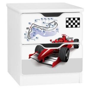 Amila nočný stolík Formula F1